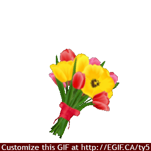 Thank You Flowers gif